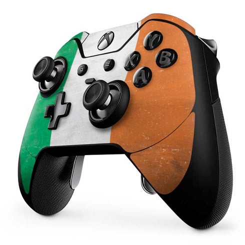 Ireland Flag Distressed Xbox One Elite Controller Skin